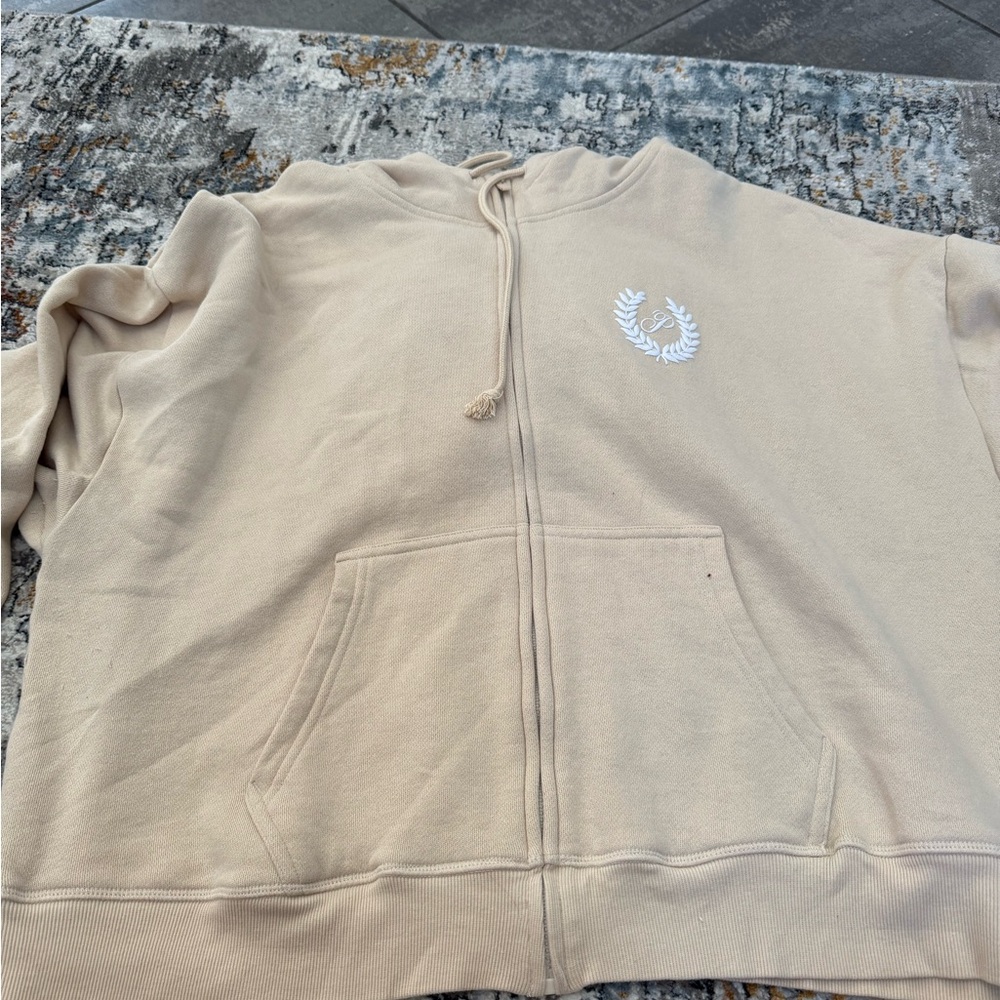 PINK Victoria's Secret Cream Hoodie